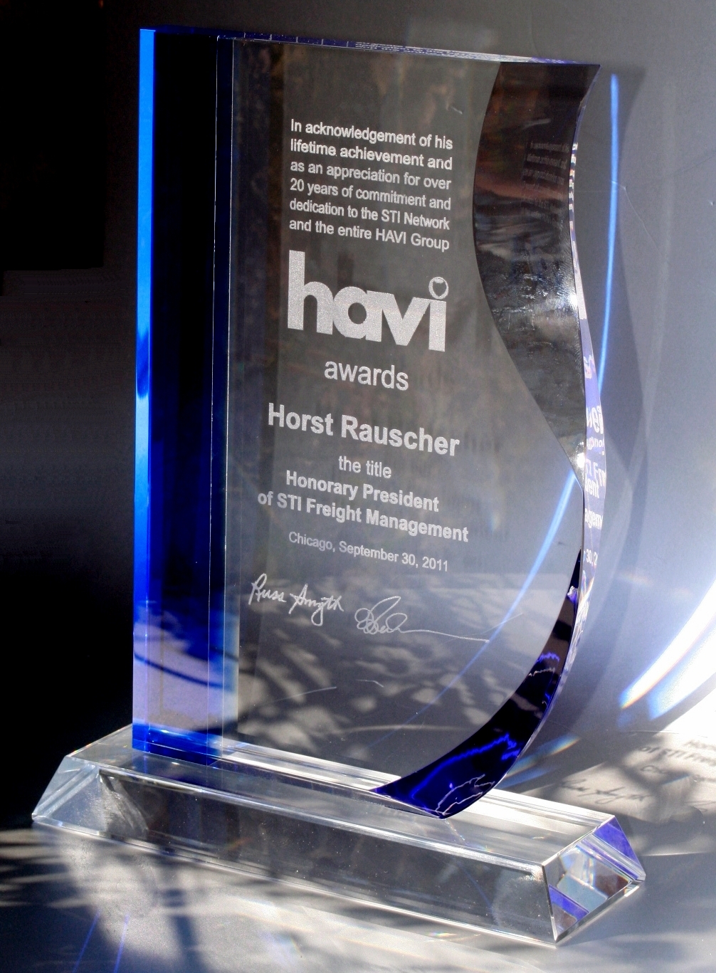 havi awards, Chicago